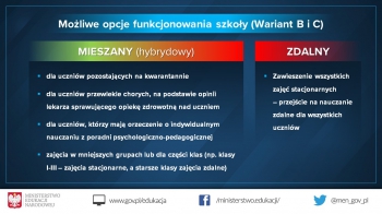 Jak organizować kształcenie w czasie epidemii - zalecenia dla dyrektorów szkół 2