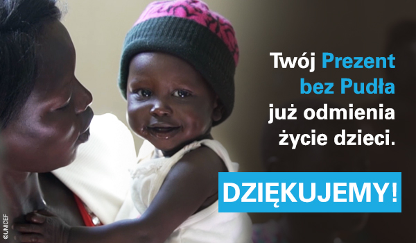 Prezenty bez pudła- UNICEF infromuje!