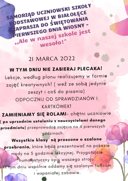 Pierwszy Dzień Wiosny