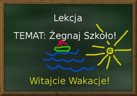 Życzenia Dolnośląskiego Kuratora Oświaty z okazji zakończenia zajęć dydaktyczno-...