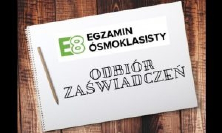 ODBIÓR ZAŚWIADCZEŃ OKE WE WROCŁAWIU O WYNIKACH EGZAMINU ÓSMOKLAISTY 2022 