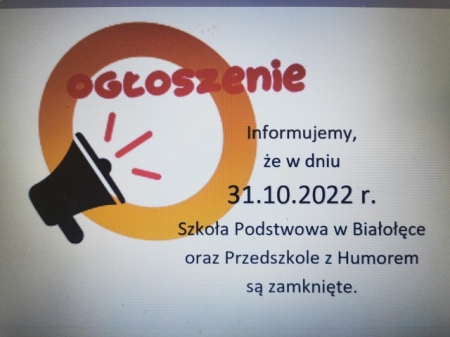 OGŁOSZENIE 